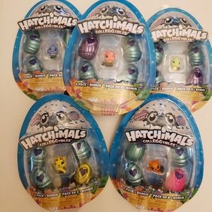 5 New Packs Hachimals Colleggtibles Mermal Magic